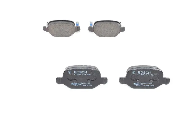 Handler.Part Brake pad set, disc brake Bosch 0986494934 3