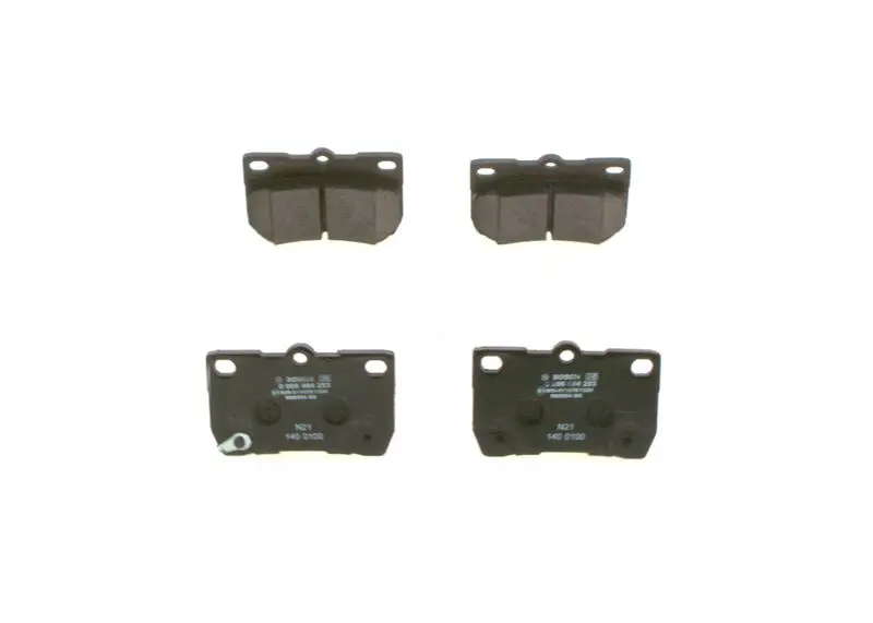 Handler.Part Brake pad set, disc brake Bosch 0986494253 3