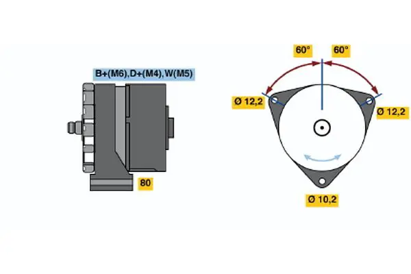 Handler.Part Alternator Bosch 0120489728 1