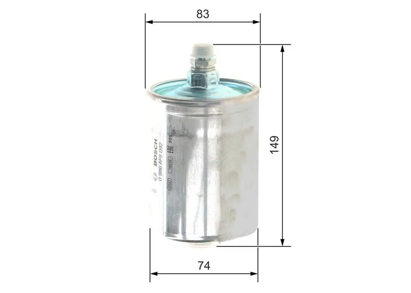 Handler.Part Fuel filter Bosch 0986AF8092 5