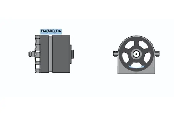 Handler.Part Alternator Bosch 0120489565 1