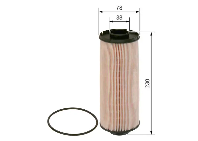 Handler.Part Fuel filter Bosch 1457431710 5