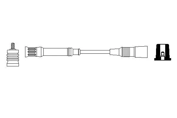 Handler.Part Ignition Cable Bosch 0356912897 1