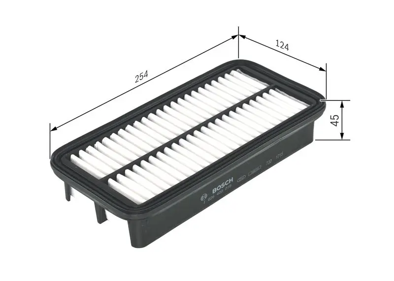 Handler.Part Air filter Bosch F026400016 5