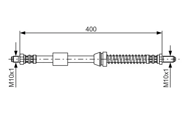 Handler.Part Brake hose Bosch 1987476441 1