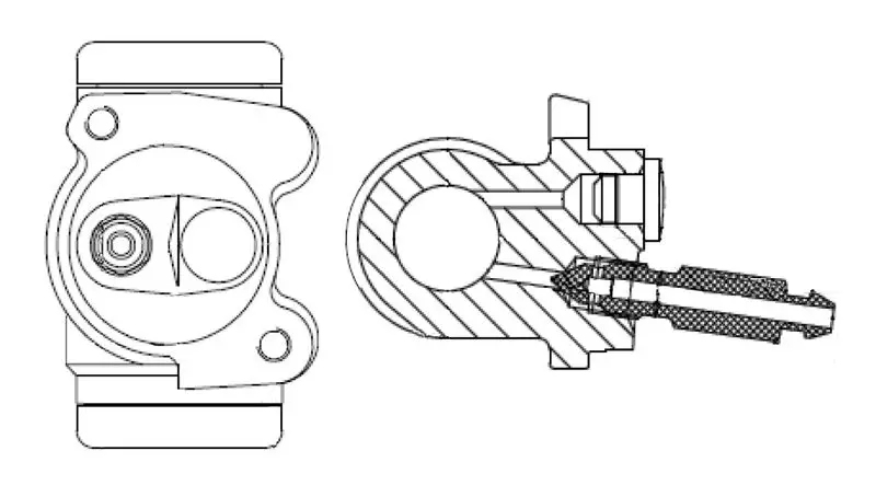 Handler.Part Wheel brake cylinder Bosch F026002363 1