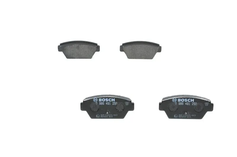 Handler.Part Brake pad set, disc brake Bosch 0986491250 3