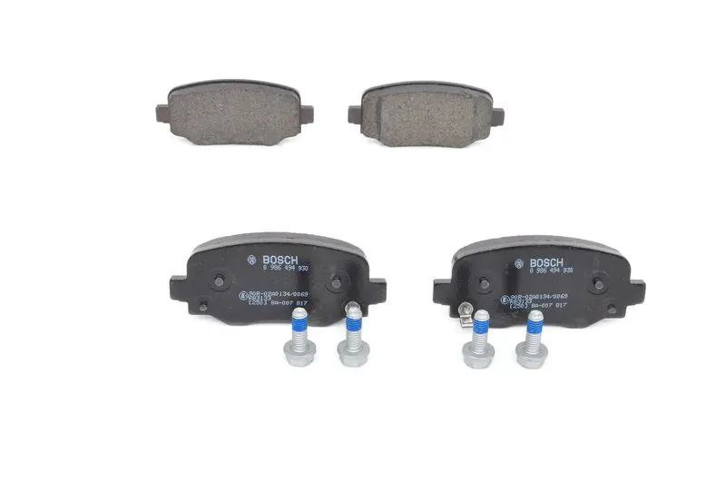 Handler.Part Brake pad set, disc brake Bosch 0986494930 1