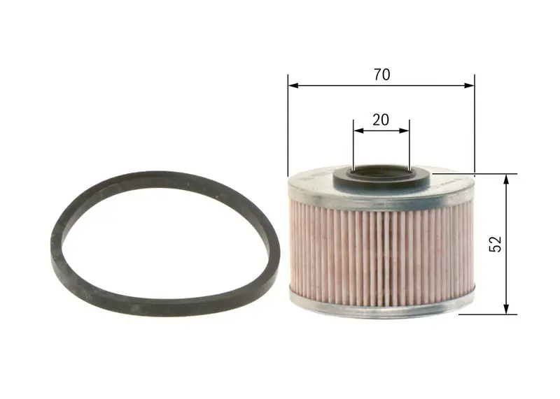 Handler.Part Fuel filter Bosch 1457429657 5