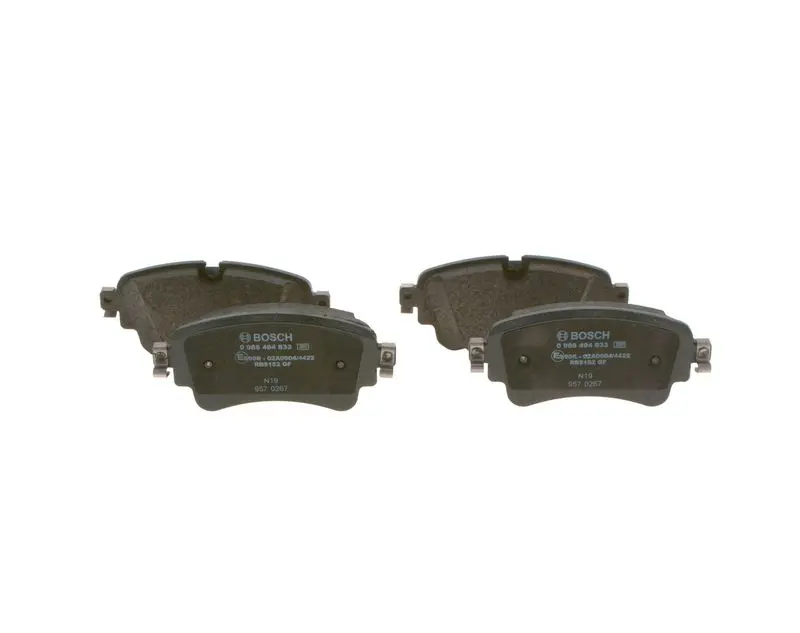 Handler.Part Brake pad set, disc brake Bosch 0986494833 3