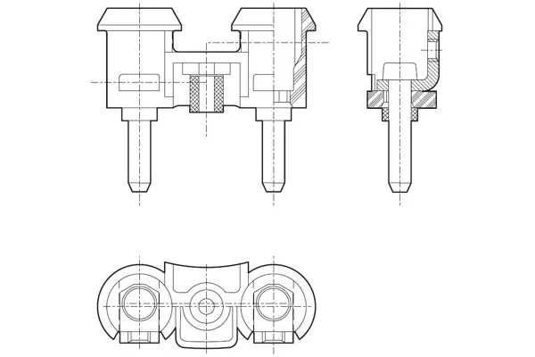 Handler.Part Air horn Bosch 0320226003 5