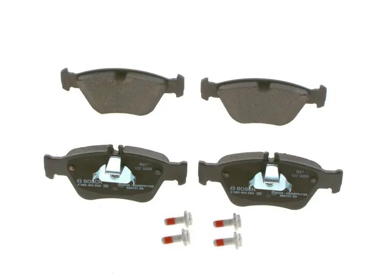 Handler.Part Brake pad set, disc brake Bosch 0986494002 1