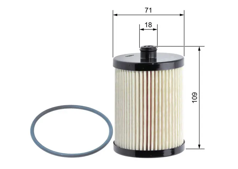 Handler.Part Fuel filter Bosch F026402005 5