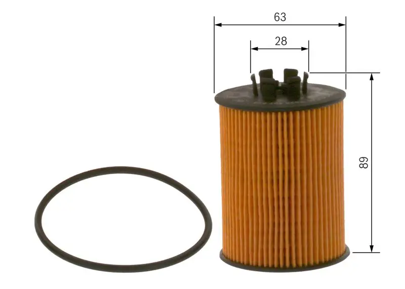 Handler.Part Oil filter Bosch F026407015 5