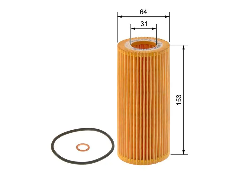 Handler.Part Oil filter Bosch 1457429252 5