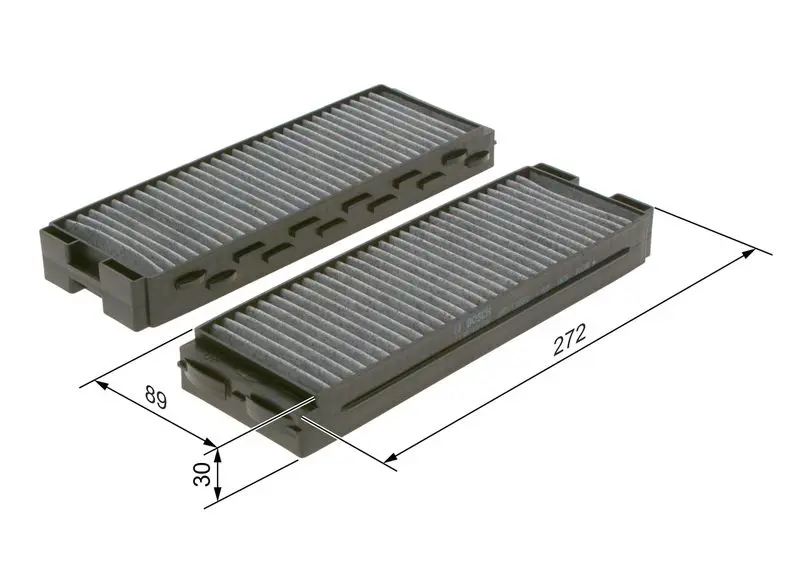 Handler.Part Filter, interior air Bosch 1987432239 5