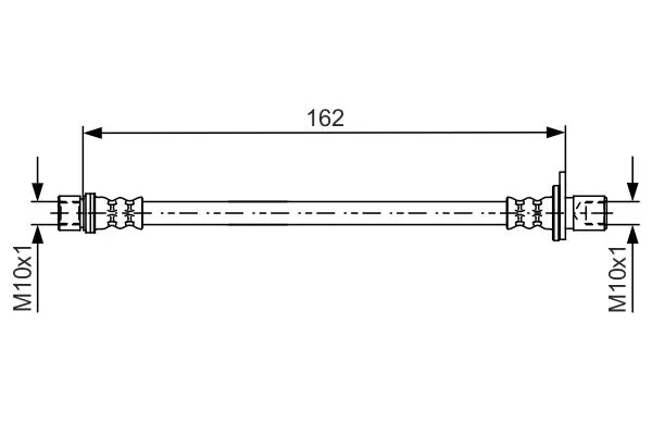 Handler.Part Brake hose Bosch 1987481638 1