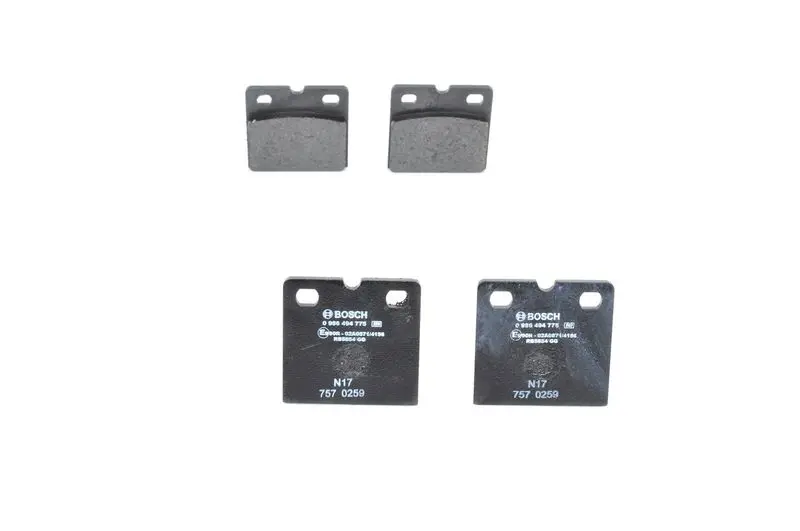 Handler.Part Brake pad set, disc brake Bosch 0986494775 1