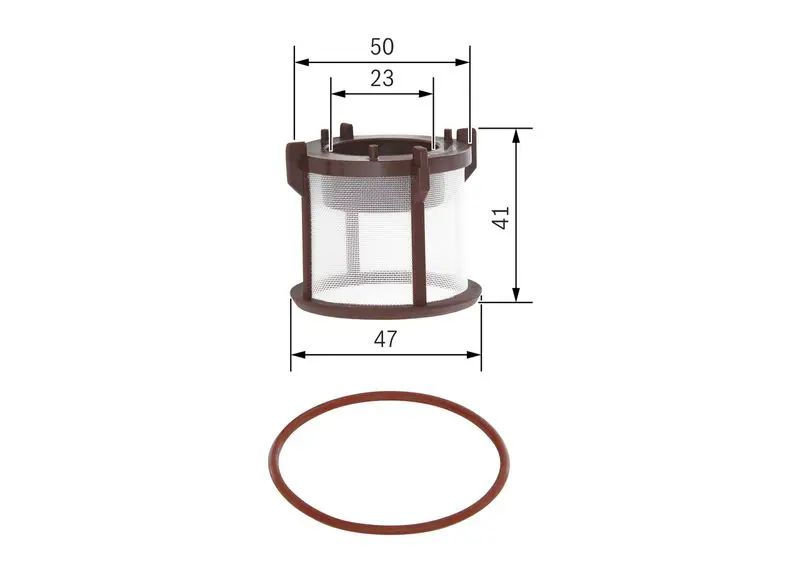 Handler.Part Fuel filter Bosch F026402133 5