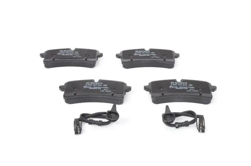 Handler.Part Brake pad set, disc brake Bosch 0986494842 6