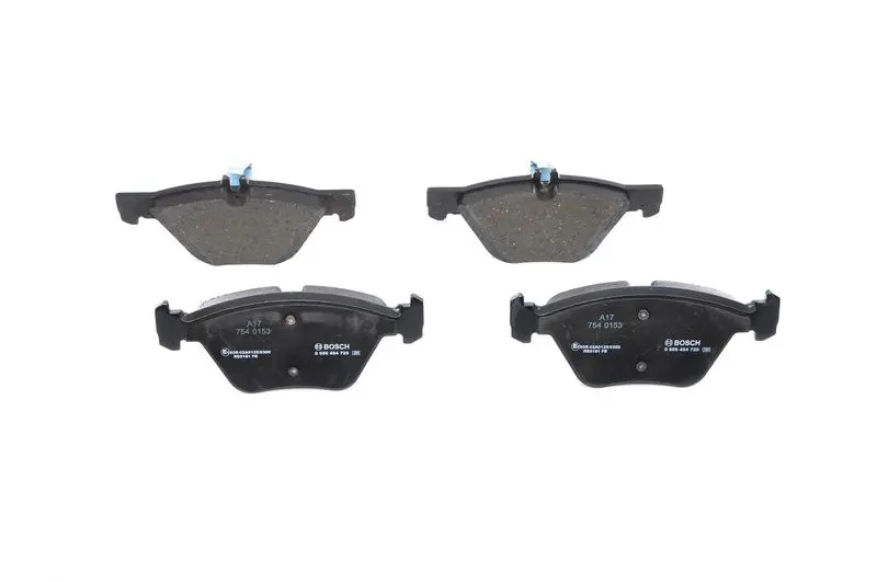 Handler.Part Brake pad set, disc brake Bosch 0986494729 1