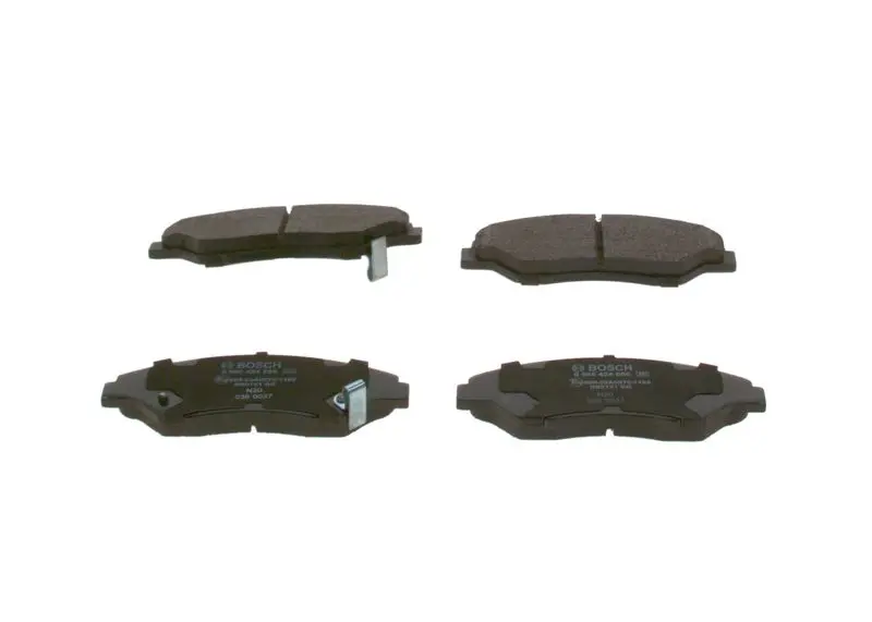 Handler.Part Brake pad set, disc brake Bosch 0986424696 1