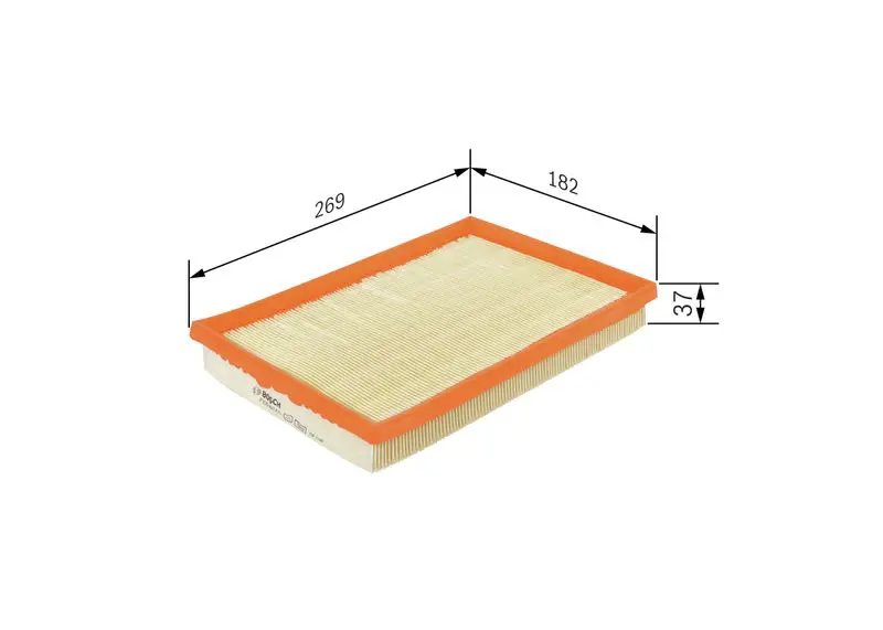 Handler.Part Air filter Bosch F026400415 5