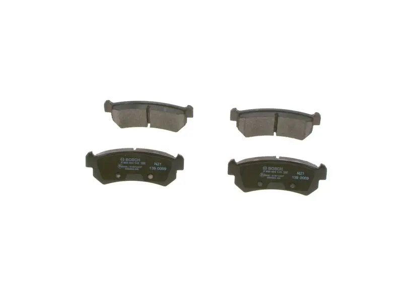 Handler.Part Brake pad set, disc brake Bosch 0986494133 3