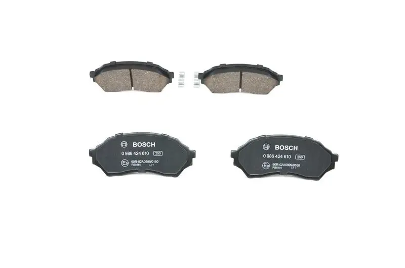 Handler.Part Brake pad set, disc brake Bosch 0986424610 3