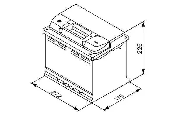 Handler.Part Service battery Bosch 0092L40270 5