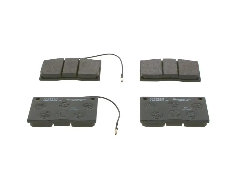 Handler.Part Brake pad set, disc brake Bosch 0986460932 1