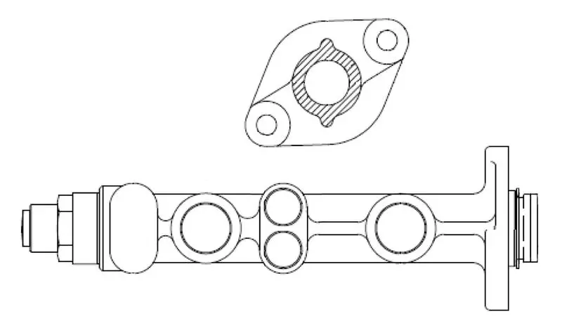 Handler.Part Brake master cylinder Bosch F026003944 1