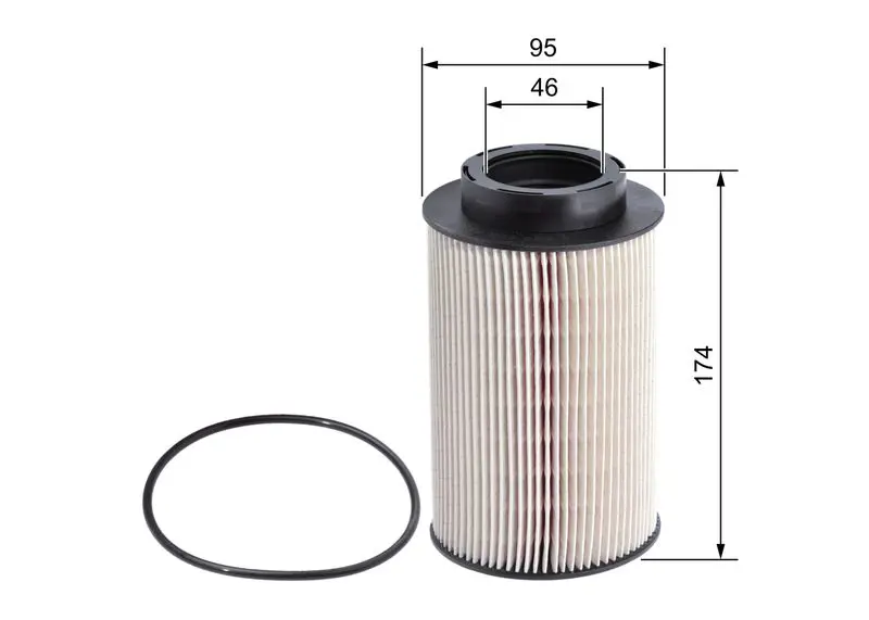 Handler.Part Fuel filter Bosch F026402028 5