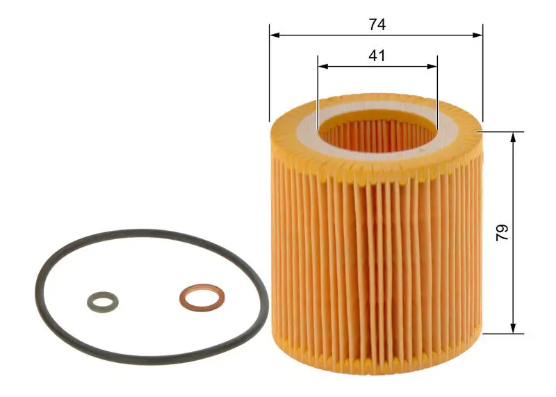 Handler.Part Oil filter Bosch 1457429269 5