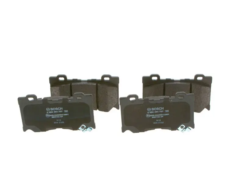 Handler.Part Brake pad set, disc brake Bosch 0986494707 3