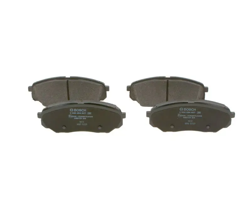 Handler.Part Brake pad set, disc brake Bosch 0986494827 1