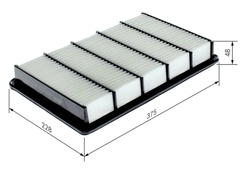 Handler.Part Air Filter Bosch F026400362 5