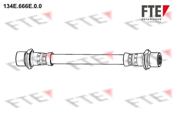 Handler.Part Brake hose FTE Automotive 134E666E00 1