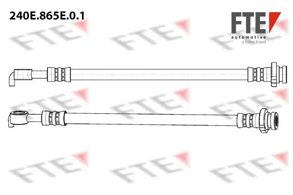 Handler.Part Brake hose FTE Automotive 240E865E01 1