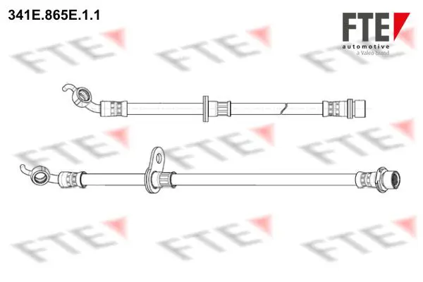 Handler.Part Brake hose FTE Automotive 341E865E11 1