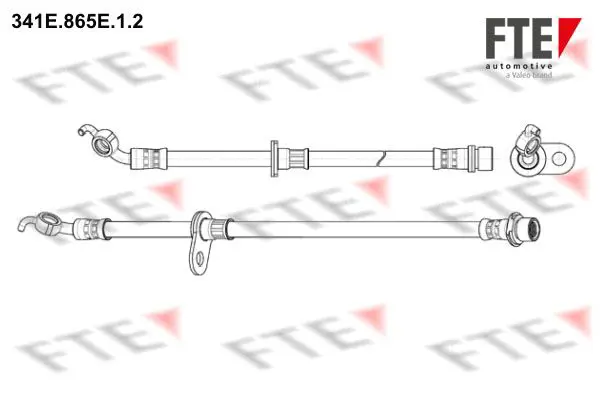 Handler.Part Brake hose FTE Automotive 341E865E12 1