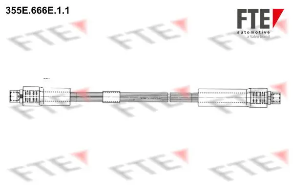 Handler.Part Brake hose FTE Automotive 355E666E11 1