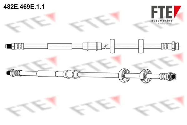 Handler.Part Brake hose FTE Automotive 482E469E11 1