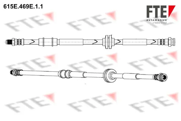 Handler.Part Brake hose FTE Automotive 615E469E11 1