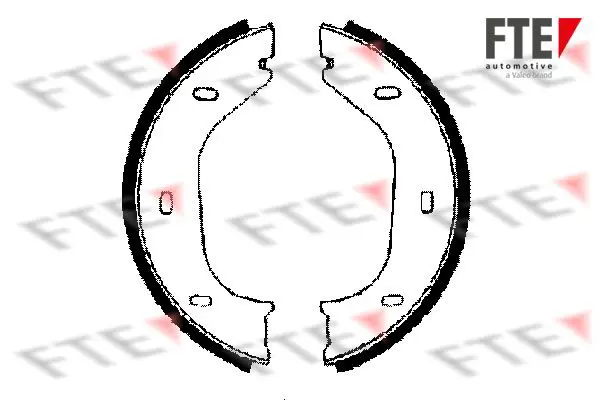 Handler.Part Brake shoe set, parking brake FTE Automotive BB1033A5 1