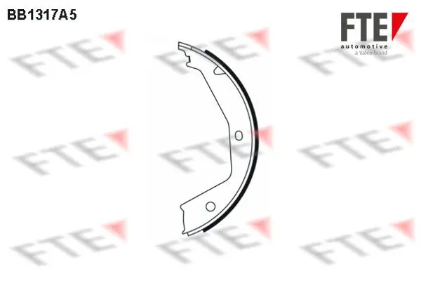 Handler.Part Brake shoe set, parking brake FTE Automotive BB1317A5 1