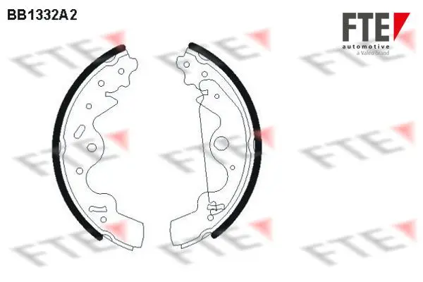 Handler.Part Brake shoe set FTE Automotive BB1332A2 1