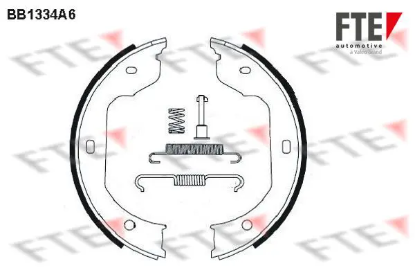 Handler.Part Brake shoe set, parking brake FTE Automotive BB1334A6 1