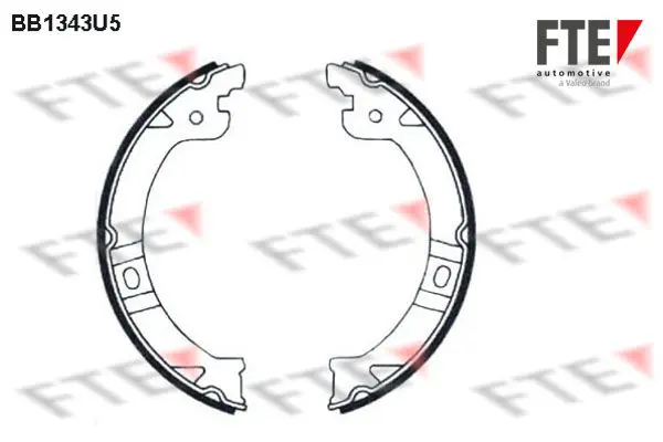 Handler.Part Brake shoe set, parking brake FTE Automotive BB1343U5 1