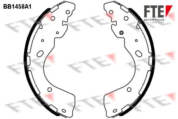 Handler.Part Brake shoe set FTE Automotive BB1458A1 1